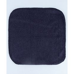 Babyhug Cotton Knit Wash Cloth with Bear Print Pack of 6 - Blue