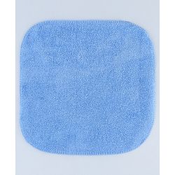 Babyhug Cotton Knit Wash Cloth with Bear Print Pack of 6 - Blue