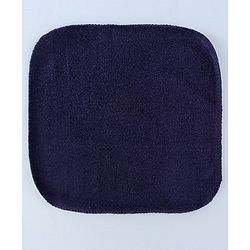 Babyhug Cotton Knit Wash Cloth with Stripes & Stars Print Pack of 6 - Navy Blue & Red
