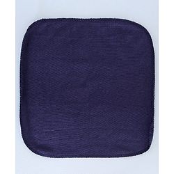 Babyhug Cotton Knit Wash Cloth with Stripes & Stars Print Pack of 6 - Navy Blue & Red