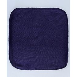 Babyhug Cotton Knit Wash Cloth with Stripes & Stars Print Pack of 6 - Navy Blue & Red