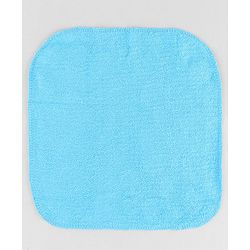 Babyhug Cotton Knit Wash Cloth with Polka Dots & Floral Print Pack of 6 - Pink White & Light Blue