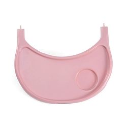 Babyhug 2 in 1 Kids Feeding Chair & Booster Chair with Removable Tray & Seat Cushion - Pink| Adjustable Height| Safety Harness| Foldable Legs| Non Slip Base| Easy to Clean| Durable Built