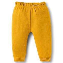 Babyhug Disney Woven Full Sleeves Sweater Set With Lion King Graphics - Yellow