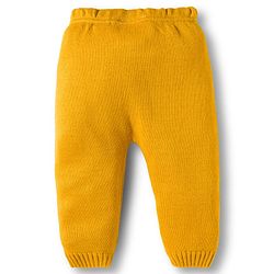 Babyhug Disney Woven Full Sleeves Sweater Set With Lion King Graphics - Yellow