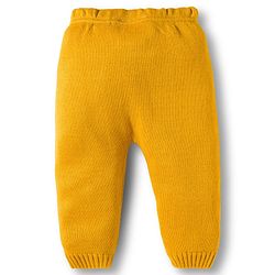 Babyhug Disney Woven Full Sleeves Sweater Set With Lion King Graphics - Yellow