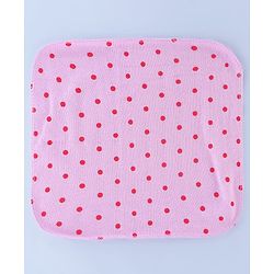 Babyhug Cotton Knit Hand & Face Towel Pack Of 6  L 23 x B 23 cm - Multicolour