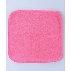 Babyhug Cotton Knit Hand & Face Towel Pack Of 6  L 23 x B 23 cm - Multicolour