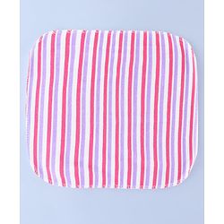Babyhug Cotton Knit Hand & Face Towel Pack Of 6  L 23 x B 23 cm - Multicolour