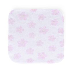 Babyhug Cotton Knit Hand & Face Towel With Floral Print Pack Of 6 L 23 x B 23 cm - Multicolour