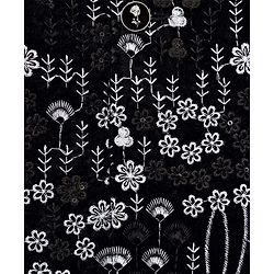 Babyhug Velvet Woven Full Sleeves Sherwani Set with Embroidery & Sequin Detailing - Black