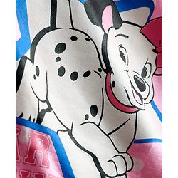 Babyhug Disney 100% Cotton Full Sleeves Round Neck Night Suit With 101 Dalmatians Graphics - Pink