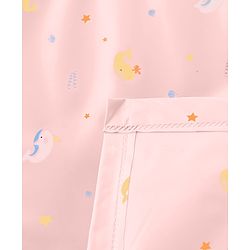Babyhug Soft Plastic 100% Waterproof Bed Protector/Diaper Changing Sheet Dolphin Print - Large Size| Easy to Clean| Travel Friendly