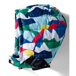 Babyhug Woven Full Sleeves Padded Hooded Jacket With Camouflage Print & Detachable Hood - Multicolor