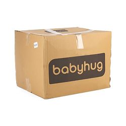 Babyhug 100% Cotton Flexible & Supportive U Shape Maternity Pillow- Maroon| Soft Yet Firm| Breathable Fabric| Sleep Feeding & Back Support| Pre & Post Natal| Promotes Peaceful Sleep| Full Body Support