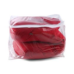 Babyhug 100% Cotton Flexible & Supportive U Shape Maternity Pillow- Maroon| Soft Yet Firm| Breathable Fabric| Sleep Feeding & Back Support| Pre & Post Natal| Promotes Peaceful Sleep| Full Body Support