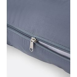 Babyhug 100% Cotton Flexible & Supportive J Shape Maternity Pillow - Grey| Soft Yet Firm| Breathable Fabric| Sleep Feeding & Back Support| Pre & Post Natal| Promotes Peaceful Sleep| Full Body Support