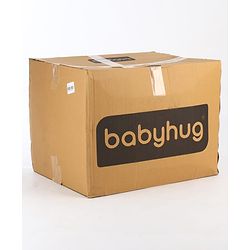 Babyhug 100% Cotton Flexible & Supportive U Shape Maternity Pillow- Maroon| Soft Yet Firm| Breathable Fabric| Sleep Feeding & Back Support| Pre & Post Natal| Promotes Peaceful Sleep| Full Body Support