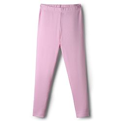 Babyhug Rib Cotton Lycra Knit Full Length Solid Color Leggings With Stretch - Brown