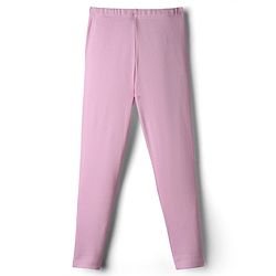 Babyhug Rib Cotton Lycra Knit Full Length Solid Color Leggings With Stretch - Brown