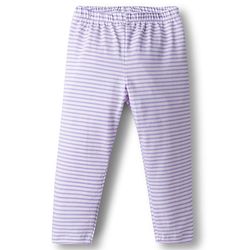 Babyhug  Cotton Lycra Knit Full Length Leggings With Stretch & Floral Print Pack Of 5 - Multicolour