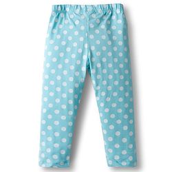 Babyhug  Cotton Lycra Knit Full Length Leggings With Stretch & Floral Print Pack Of 5 - Multicolour