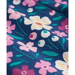 Babyhug  Cotton Lycra Knit Full Length Leggings With Stretch & Floral Print Pack Of 5 - Multicolour