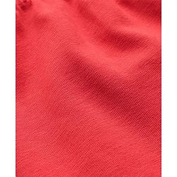 Babyhug Cotton Knit Full Length Solid Leggings With Stretch Pack Of 3 - Red Navy Blue & Pink