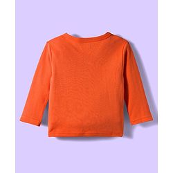 Babyhug 100% Cotton Interlock Knit Full Sleeves Jhablas With Star & Animal Print Pack Of 3 - White Orange & Navy Blue