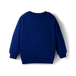Babyhug Cotton Knit Full Sleeves Sweatshirts With Teddy Bear Graphics Pack of 2 - Yellow & Navy Blue