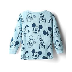 Babyhug Disney Full Sleeves Thermal Vest With Mickey & Friends Print - Blue