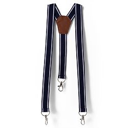 Babyhug Cotton Woven Full Sleeves Floral Printed Shirt with Bow & Suspender - White & Navy Blue