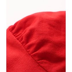 Babyhug 100% Cotton Knit Full Sleeves T-Shirts with Text & Heart Graphics Pack of 2 - Navy Blue & Red