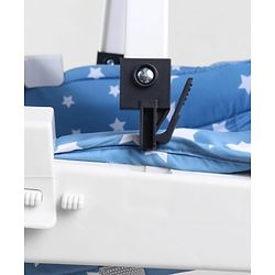 Babyhug Disney Mickey Mouse Rocking chair- Light Blue| Multi-Functional Rocker, Dining Chair, Walker, Cart & Seat| Reclining Seat| Infants & Toddlers of 0 to 3 Yrs| Wheels with Lock| Safety Harness