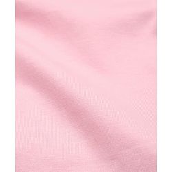 Babyhug Single Jersey Knit Half Sleeves Solid Top & Denim Skirt Set - Pink & Blue