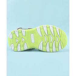 Cute Walk by Babyhug Printed Sandals with Velcro Closure - Grey