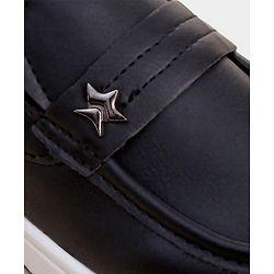 Cute Walk by Babyhug Slip On Solid Color Loafers - Navy Blue
