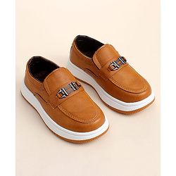 Cute Walk by Babyhug Slip On Loafer with Applique - Navy Blue