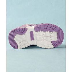 Cute Walk by Babyhug Velcro Closure Sandals With Star Applique - Light Blue