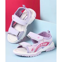 Cute Walk by Babyhug Velcro Closure Sandal - Purple