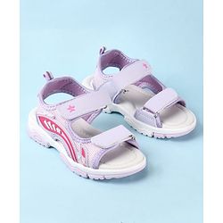 Cute Walk by Babyhug Velcro Closure Sandal - Purple