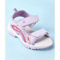 Cute Walk by Babyhug Velcro Closure Sandal - Purple