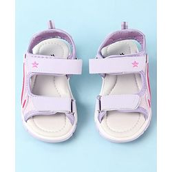 Cute Walk by Babyhug Velcro Closure Sandal - Purple