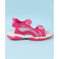 Cute Walk by Babyhug Velcro Closure Sandal - Purple