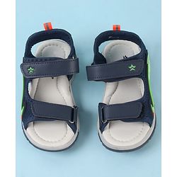 Cute Walk by Babyhug Velcro Closure Sandal - Purple