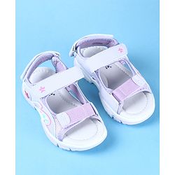 Cute Walk by Babyhug Sandal With Velcro Closure - Purple