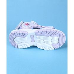 Cute Walk by Babyhug Sandal With Velcro Closure - Purple
