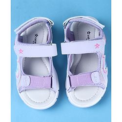 Cute Walk by Babyhug Sandal With Velcro Closure - Purple