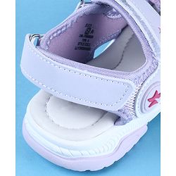 Cute Walk by Babyhug Sandal With Velcro Closure - Purple