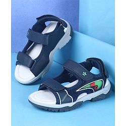 Cute Walk by Babyhug Velcro Closure Sandals - Brown